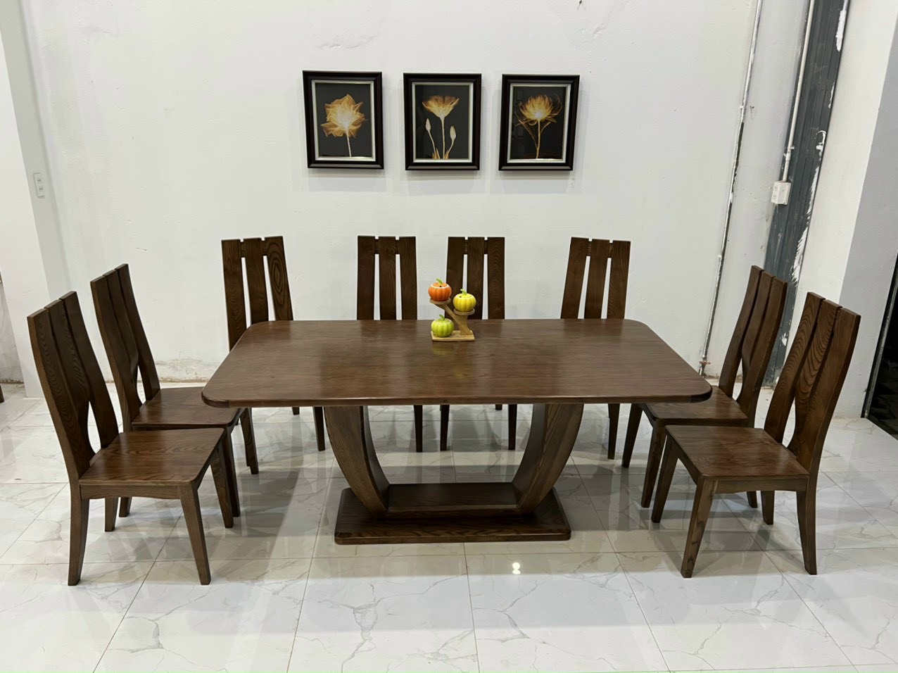 Bộ bàn ăn  Ghế 3 H  Gỗ sồi nga