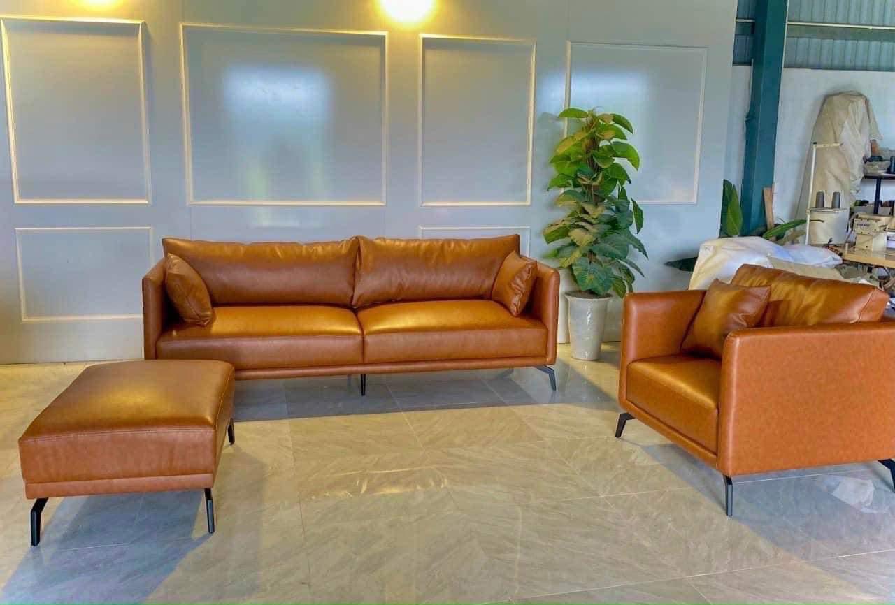 Combo sofa đơn Da hàn nhập khẩu