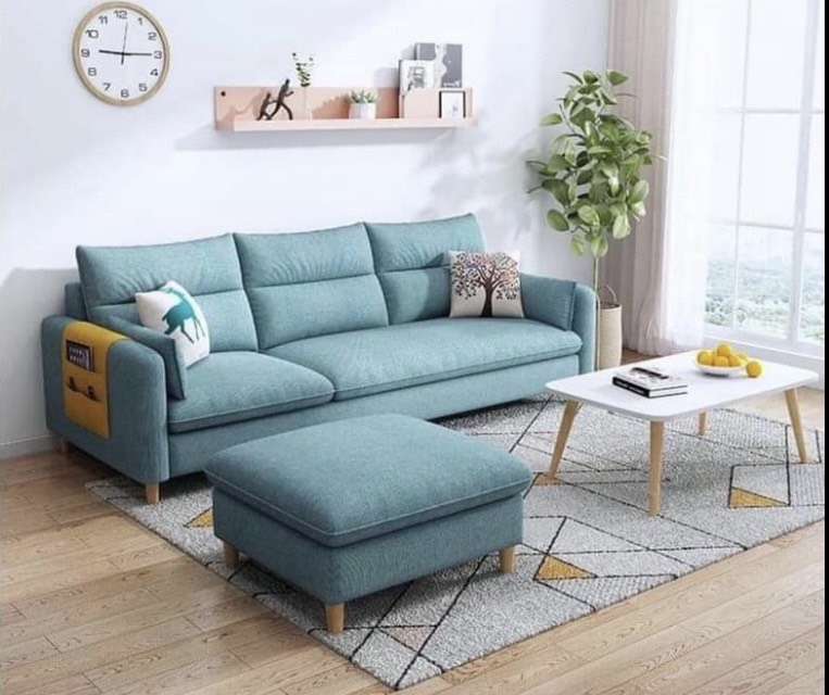 Sofa nỉ góc L