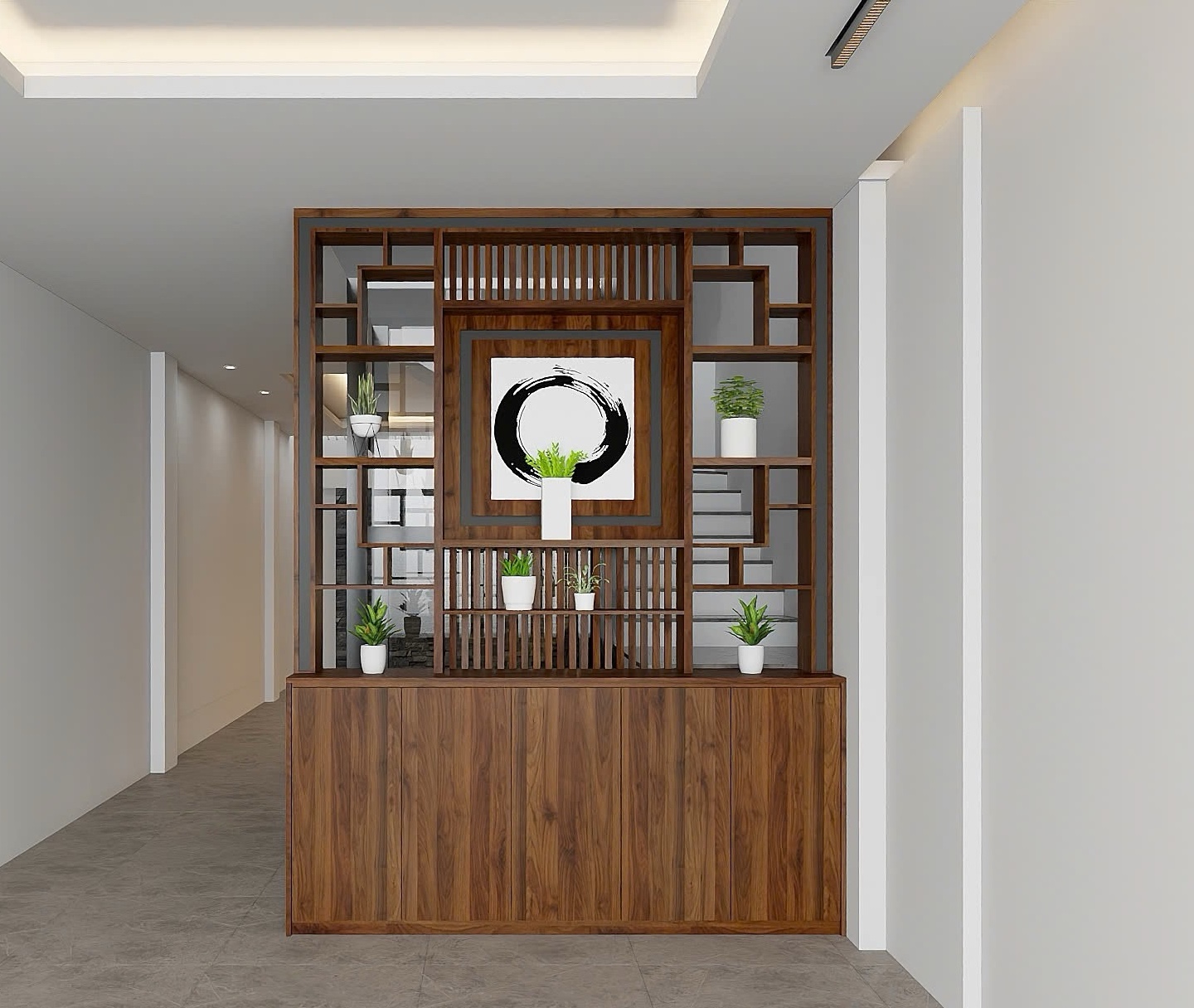 Vách Ngăn Trang Trí Hiện Đại